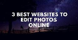 Best Free Online Photo Editing Websites 2018