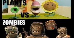 A Claymation, Plants vs Zombies Film Action